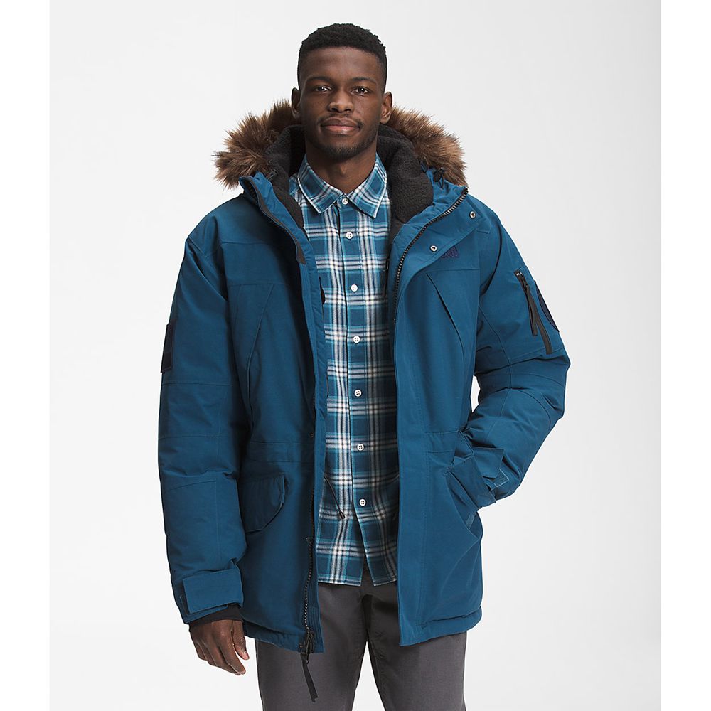 The North Face Parka Mens Australia - The North Face Expedition Mcmurdo Blue Mcmurdo (UNG-209348)